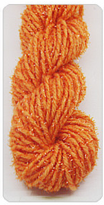 Hand knitted medium thick acrylic thread