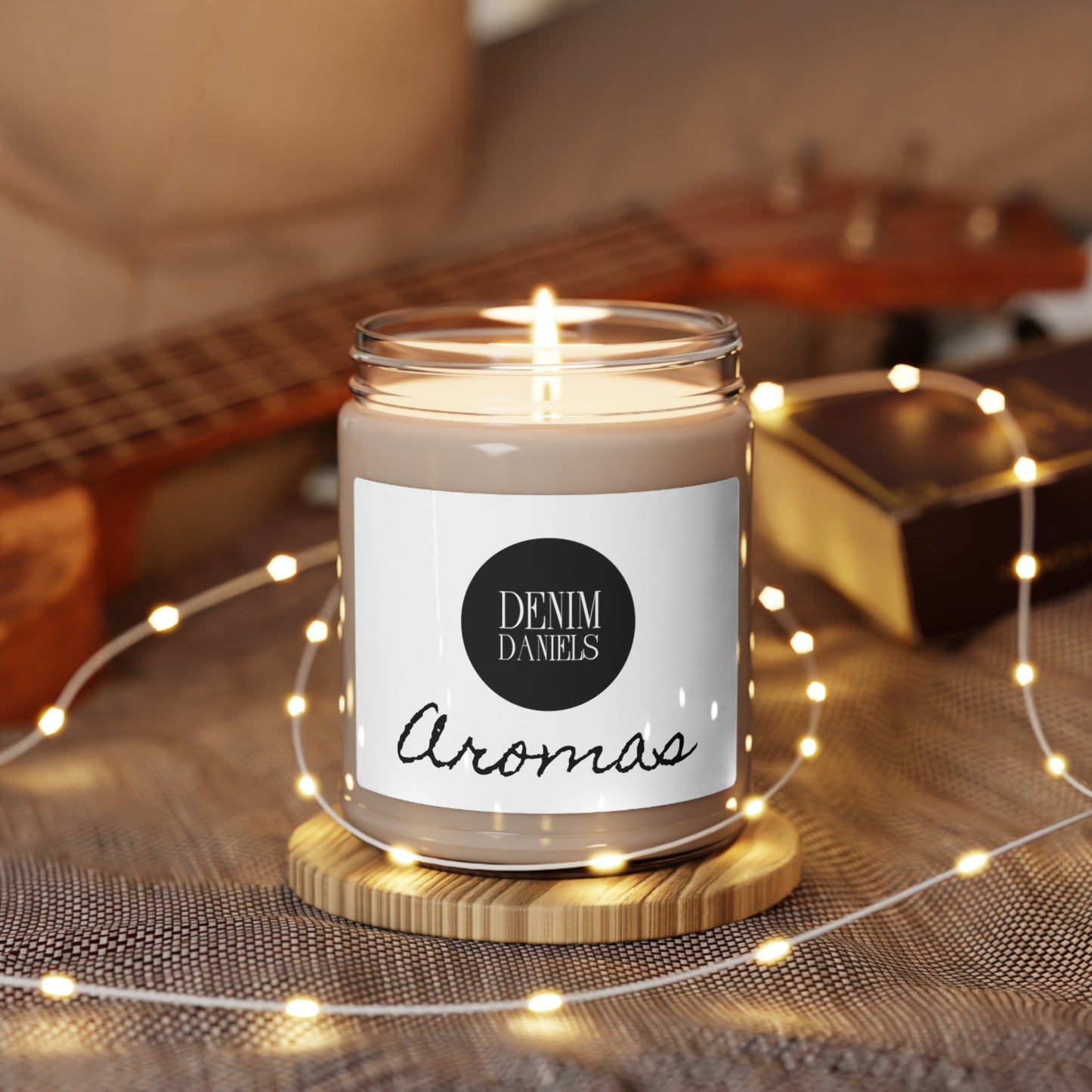 Demin Daniels Aromas Scented Soy Candle, 9oz