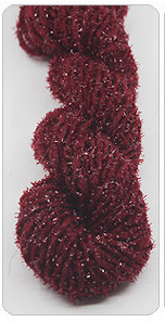 Hand knitted medium thick acrylic thread