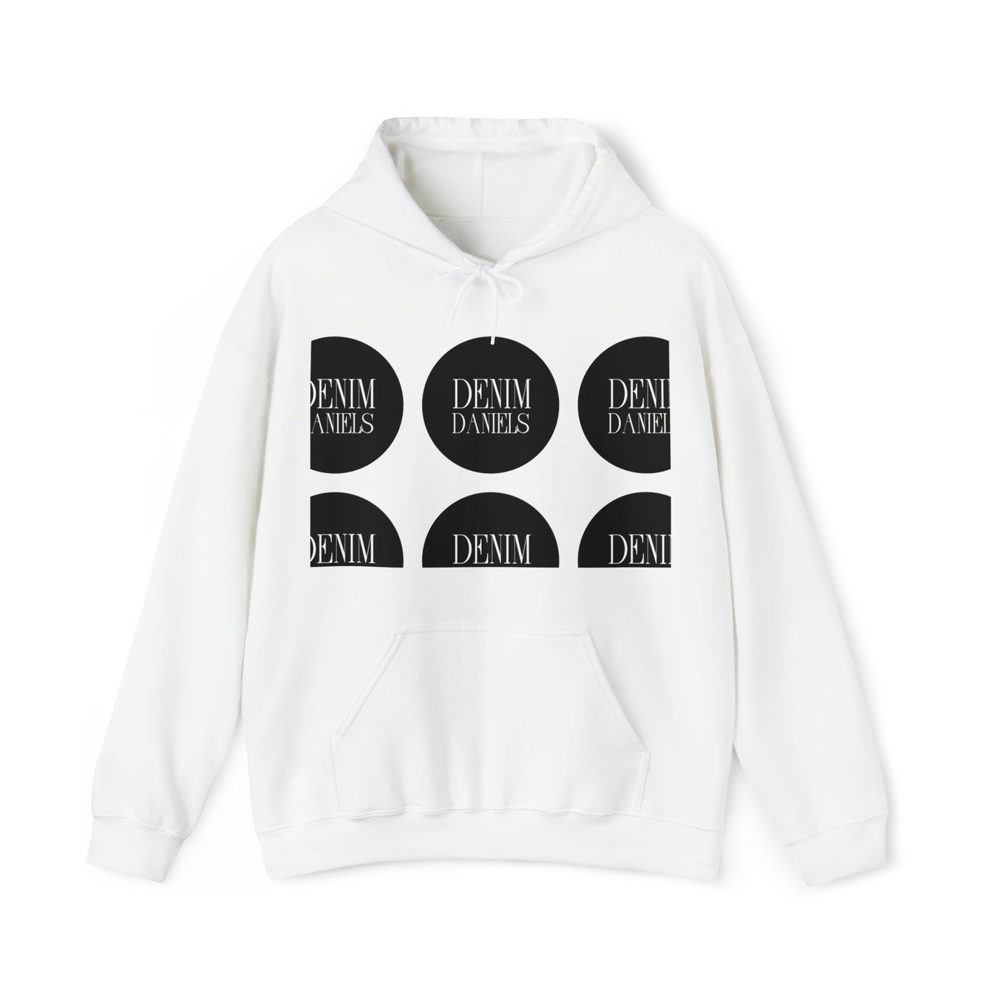 Demin Daniels Logo Hooded Sweatshirt