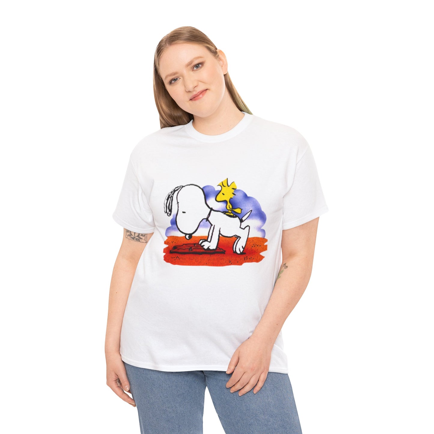 Camiseta de algodón Snoopy