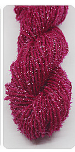 Hand knitted medium thick acrylic thread