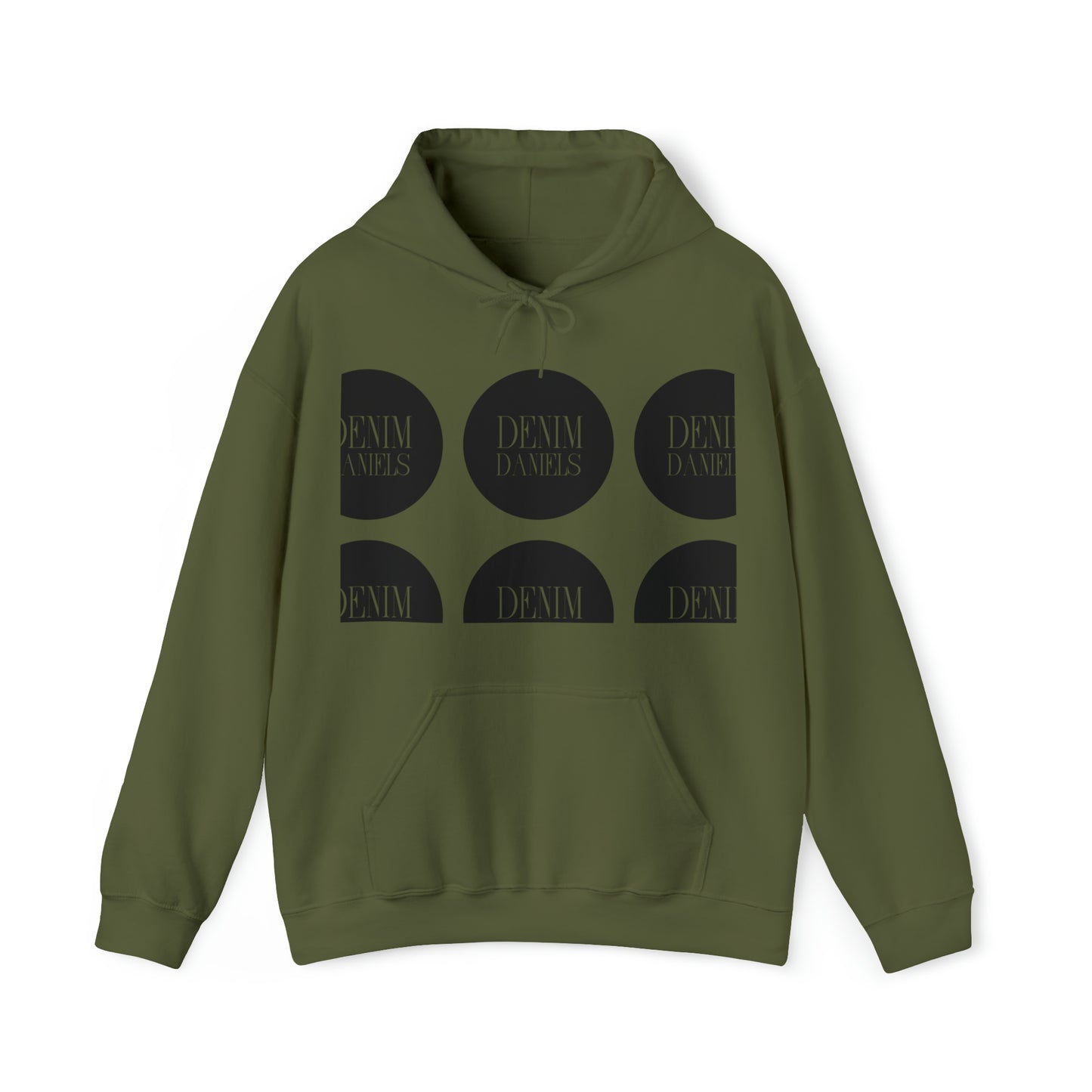 Demin Daniels Logo Hooded Sweatshirt