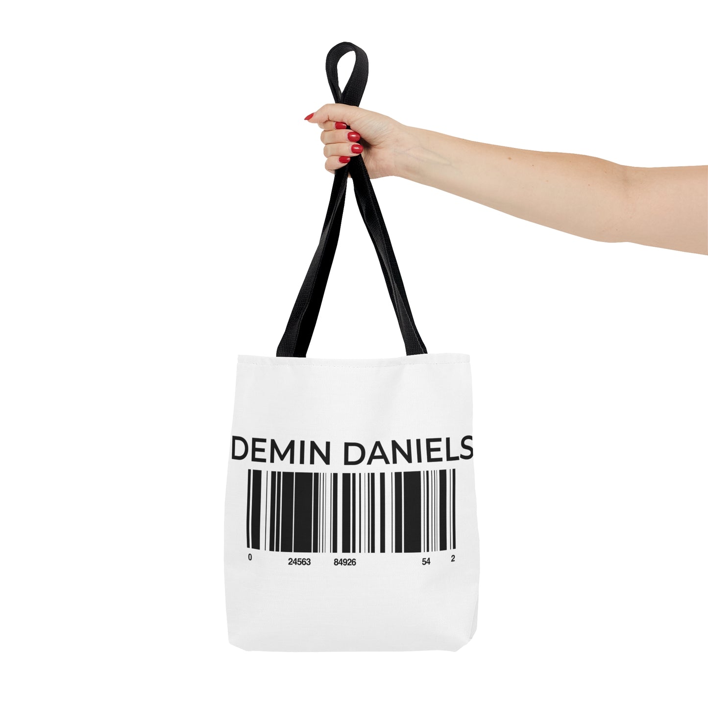 Demin Daniels Barcode Tote Bag