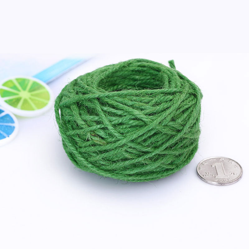 Color hemp rope