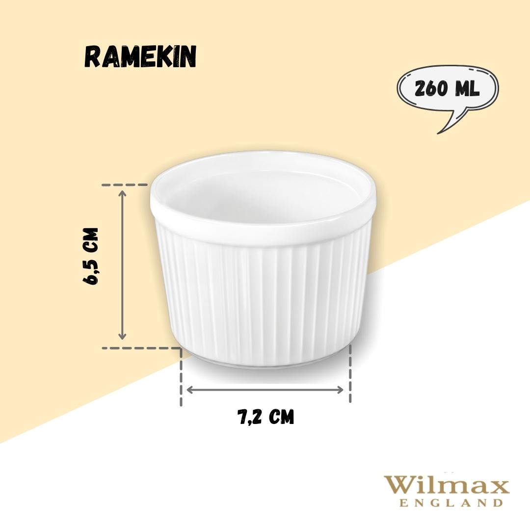 White Ramekin 3.5" inch X 2.5" inch |9 Fl Oz-15