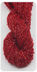 Hand knitted medium thick acrylic thread