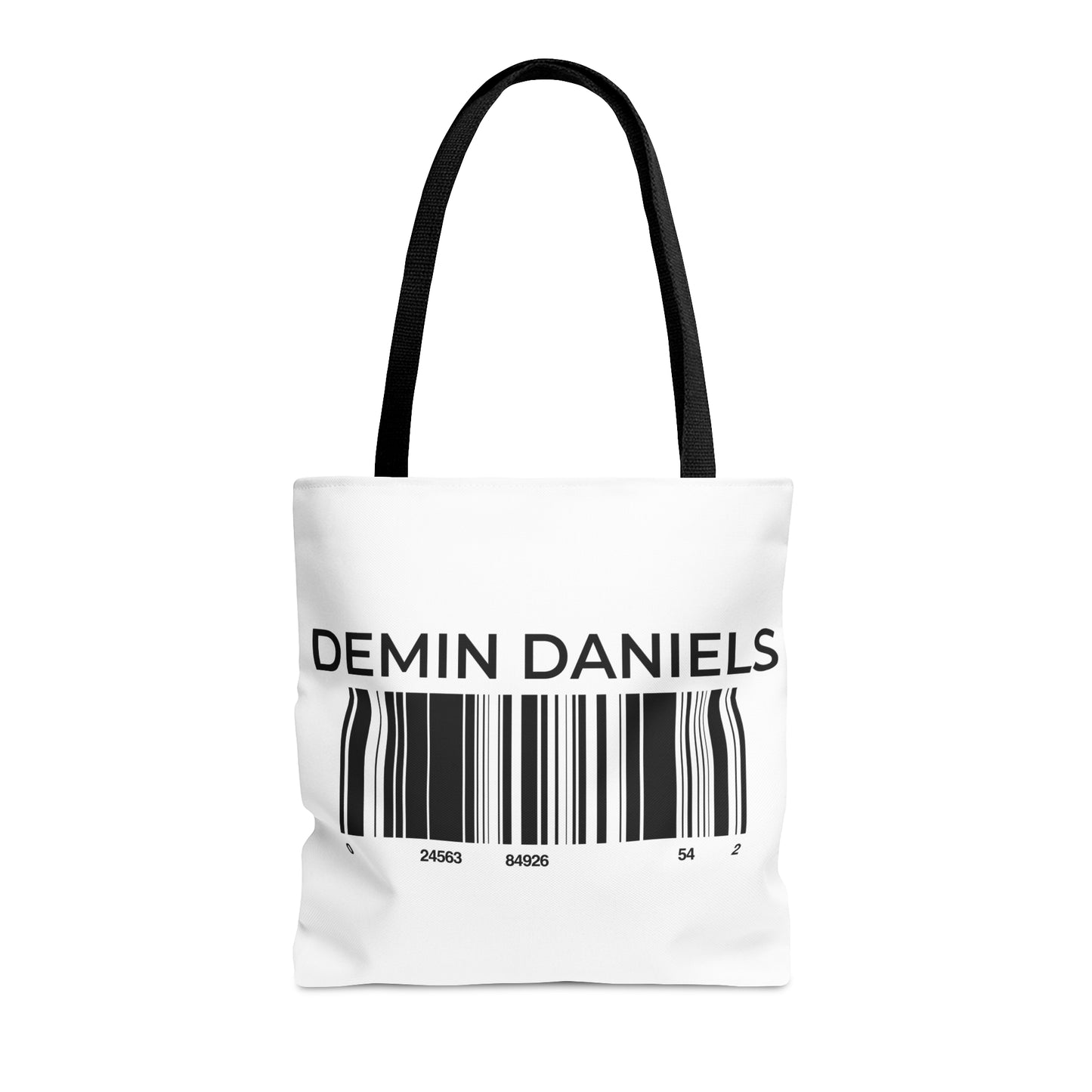 Demin Daniels Barcode Tote Bag