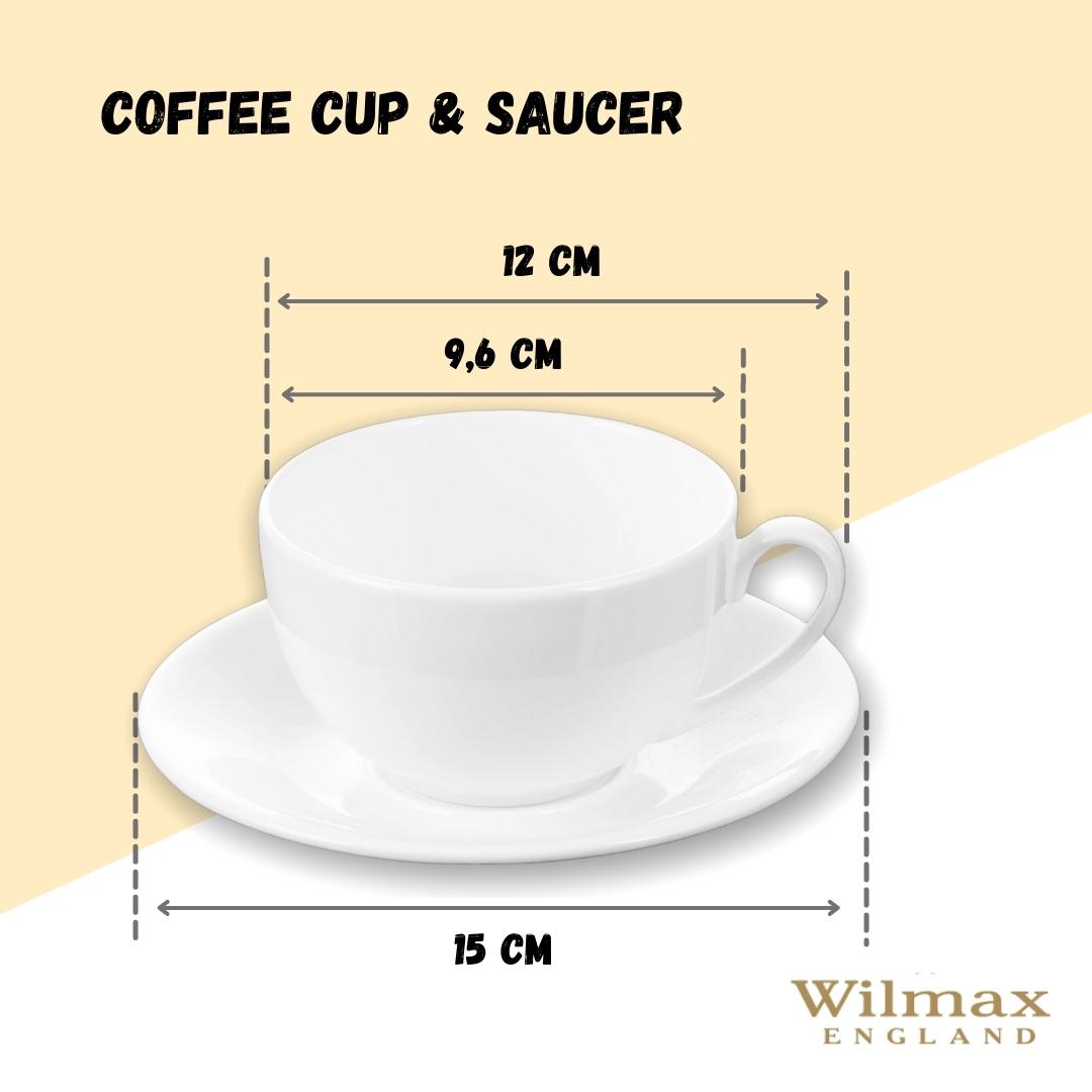 White 8 Oz | 250 Ml Tea Cup & Saucer-18