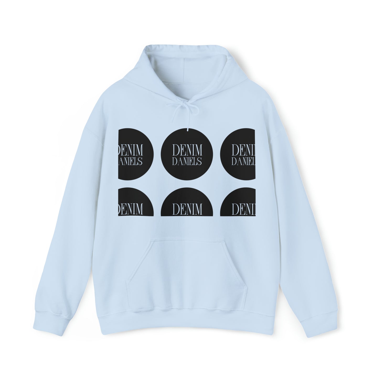 Demin Daniels Logo Hooded Sweatshirt