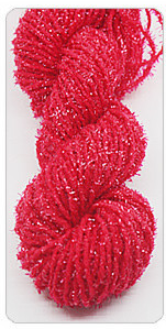 Hand knitted medium thick acrylic thread