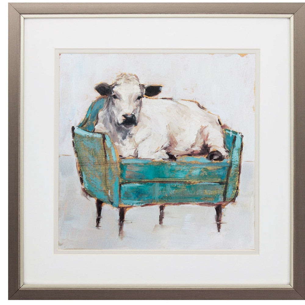 17" X 17" Metallic Bronze Frame Mooving In (Set Of 2)