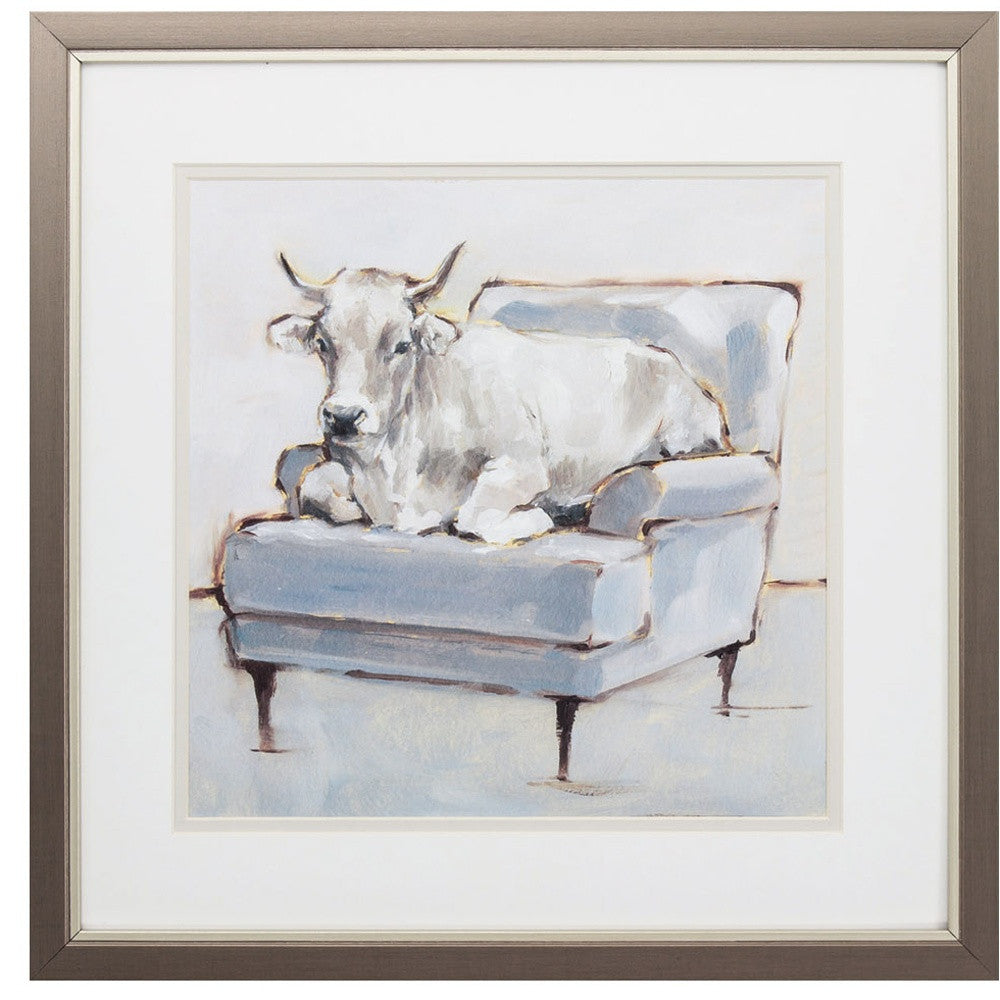 17" X 17" Metallic Bronze Frame Mooving In Set Of 2