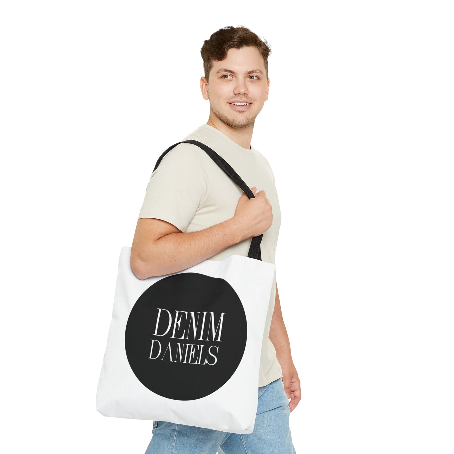 Logotipo de Demin Daniels Bolsa de tela