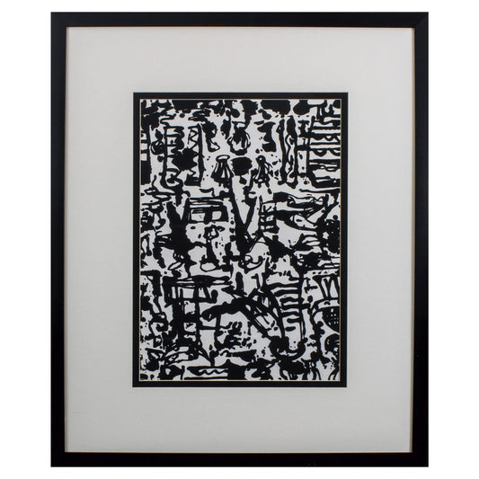 Graphic Mod Abstract Ii Framed Art