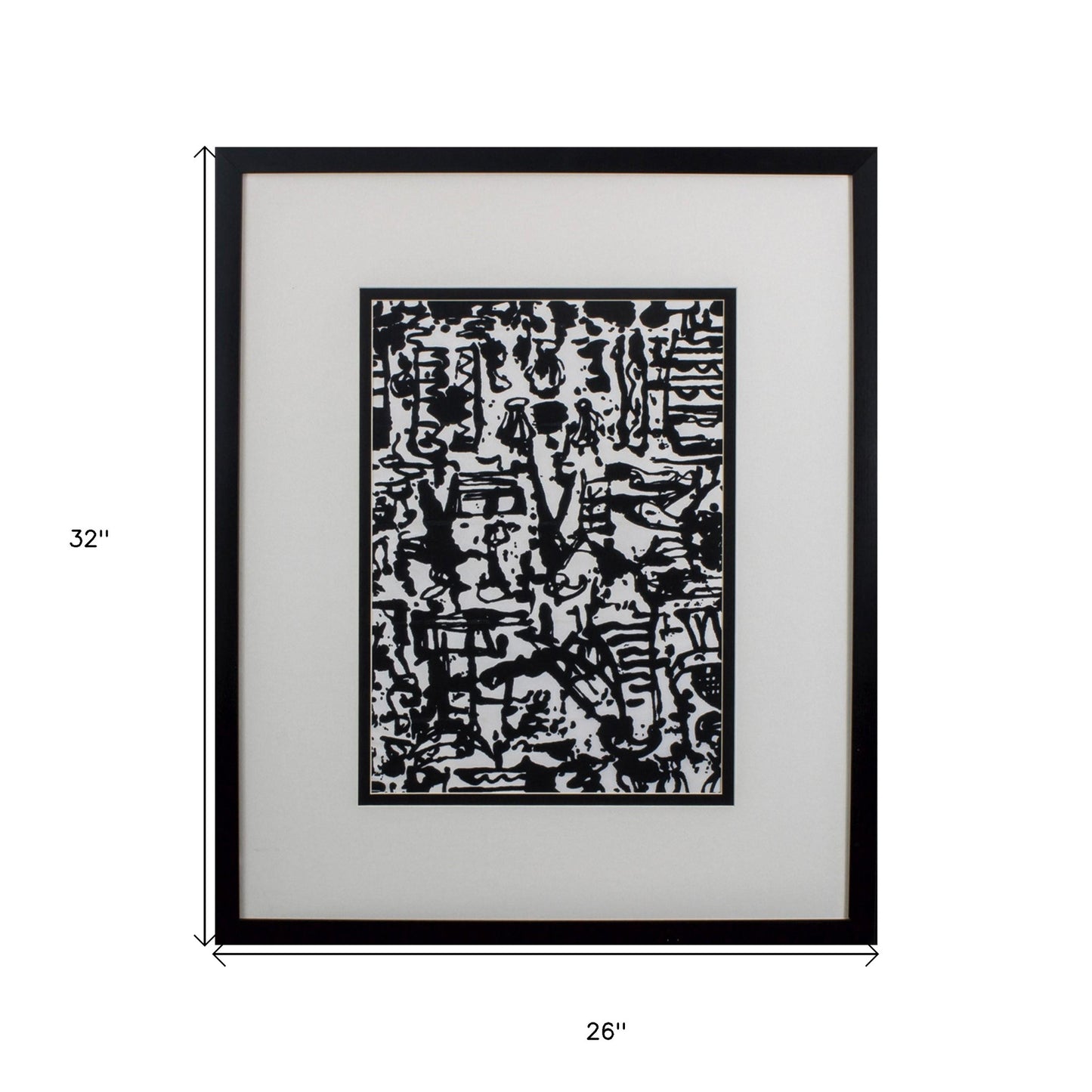 Graphic Mod Abstract Ii Framed Art