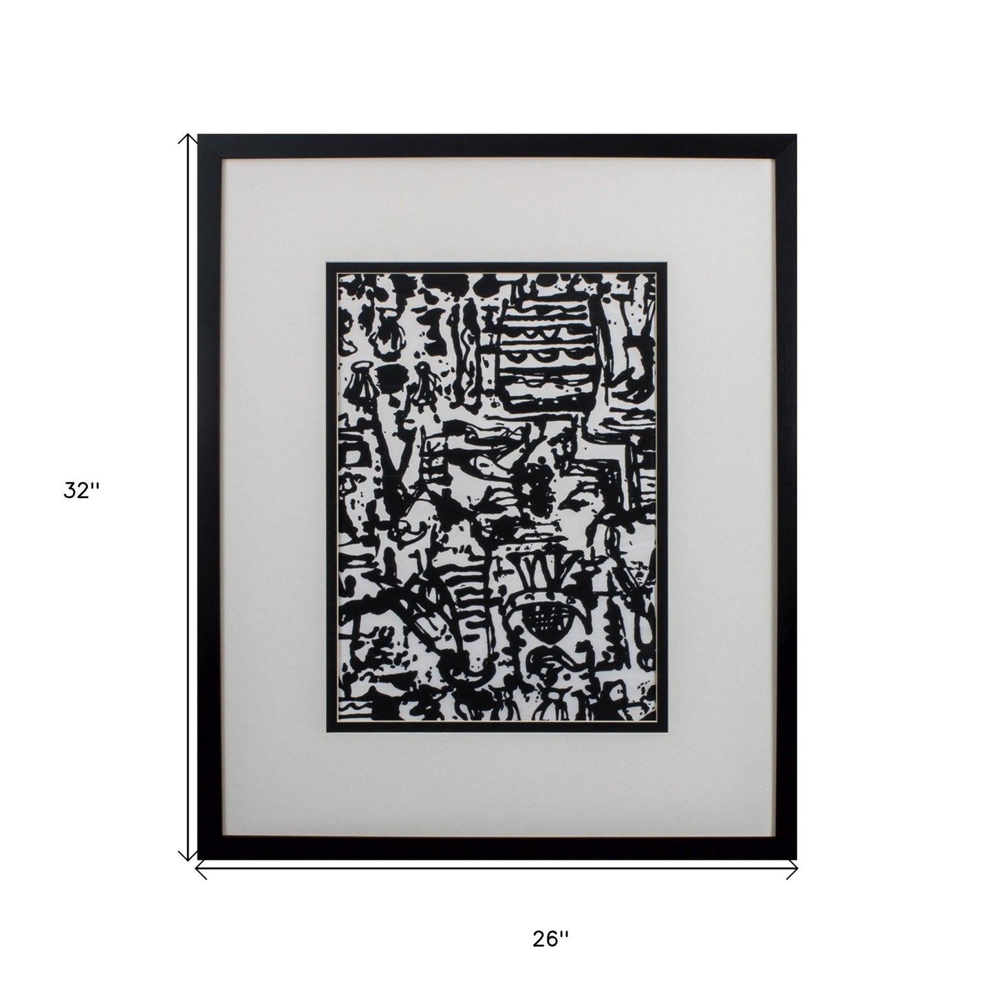 Graphic Mod Abstract Ii Framed Art