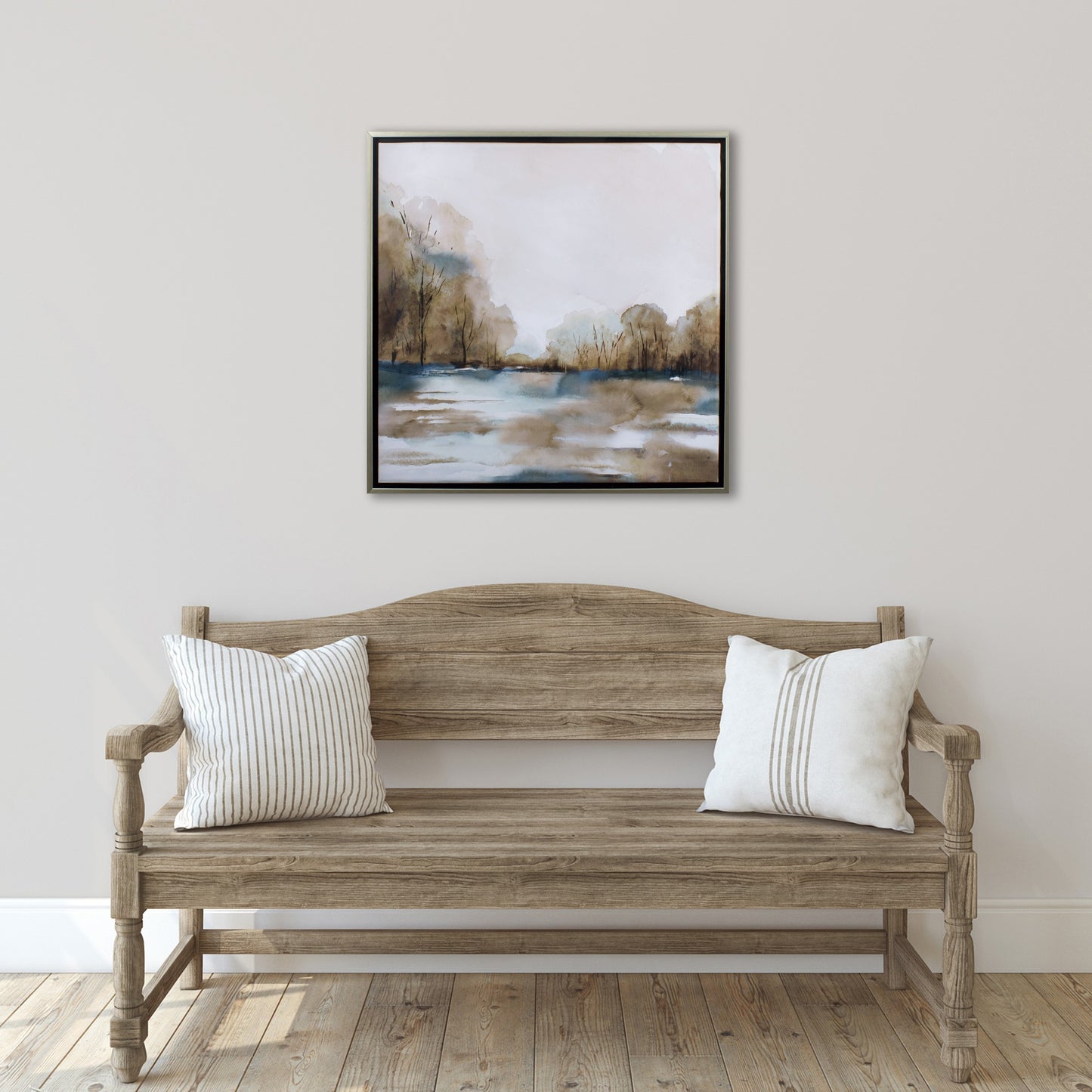 Silent Still Watercolor Canvas Wall Art