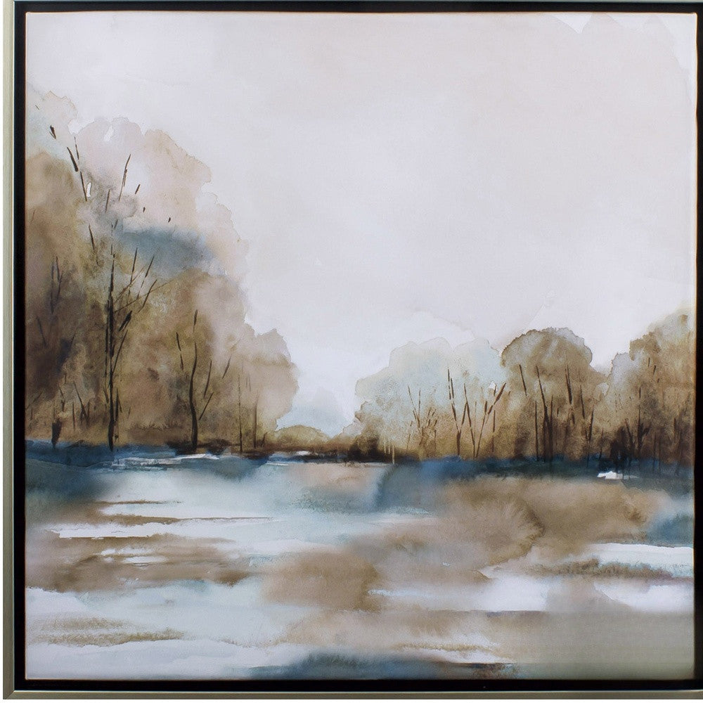 Silent Still Watercolor Canvas Wall Art