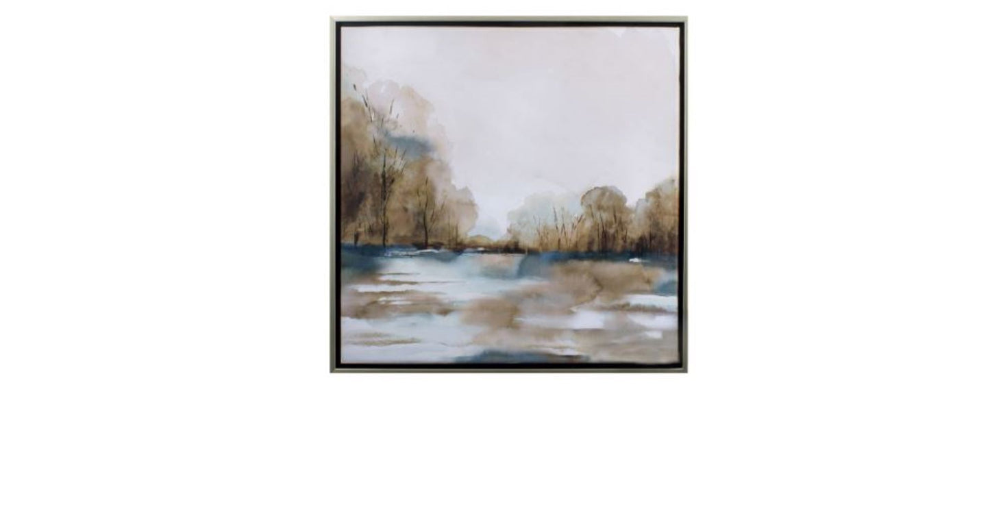 Silent Still Watercolor Canvas Wall Art