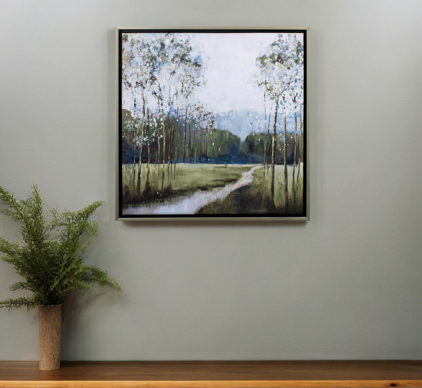 Walk in the Forest Canvas Wall Art