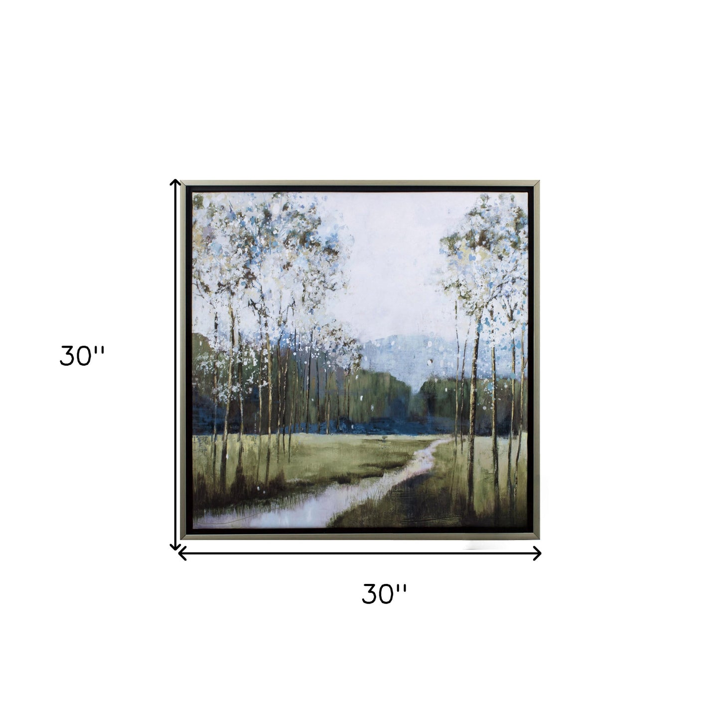 Walk in the Forest Canvas Wall Art