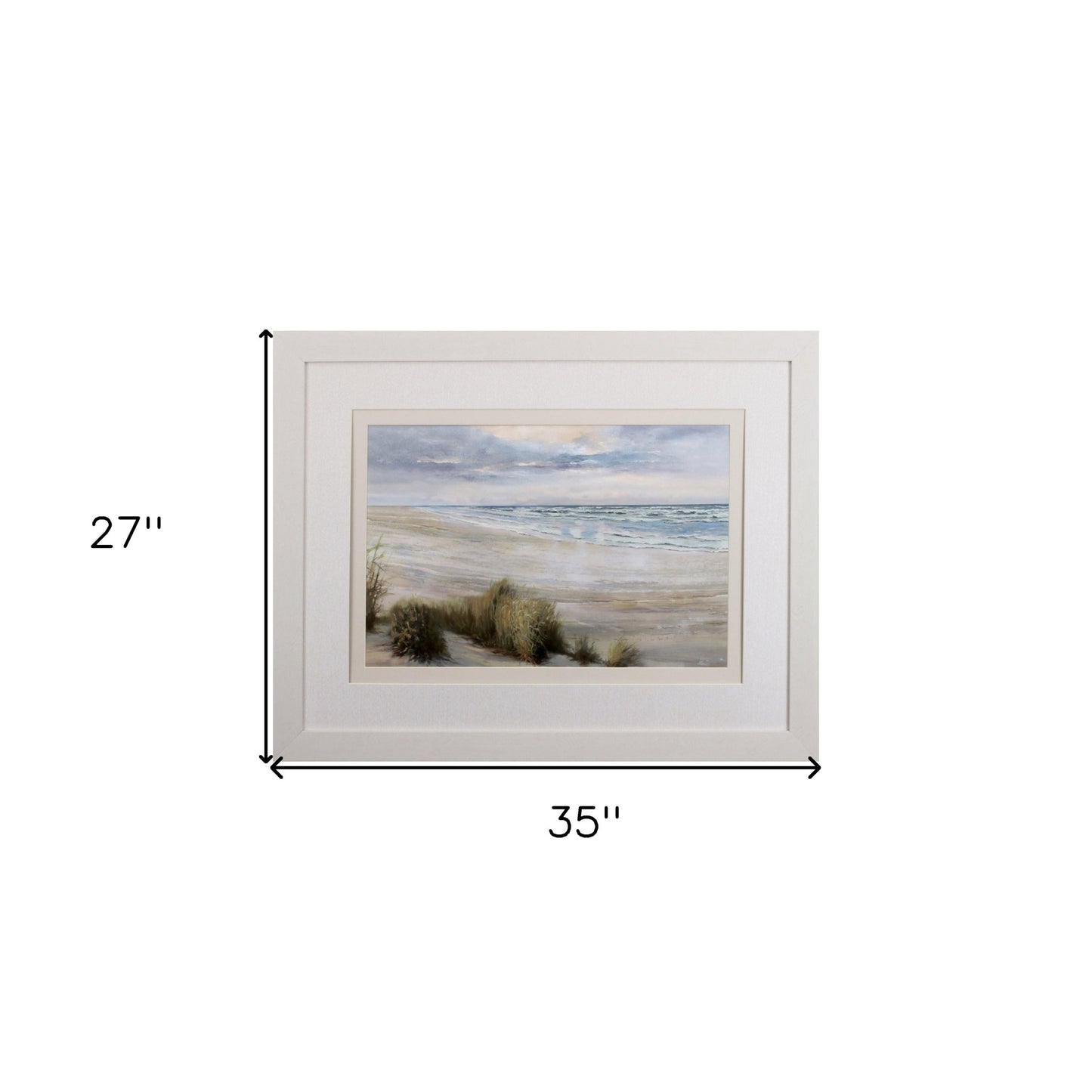 Peaceful Beach Landscape Wall Art