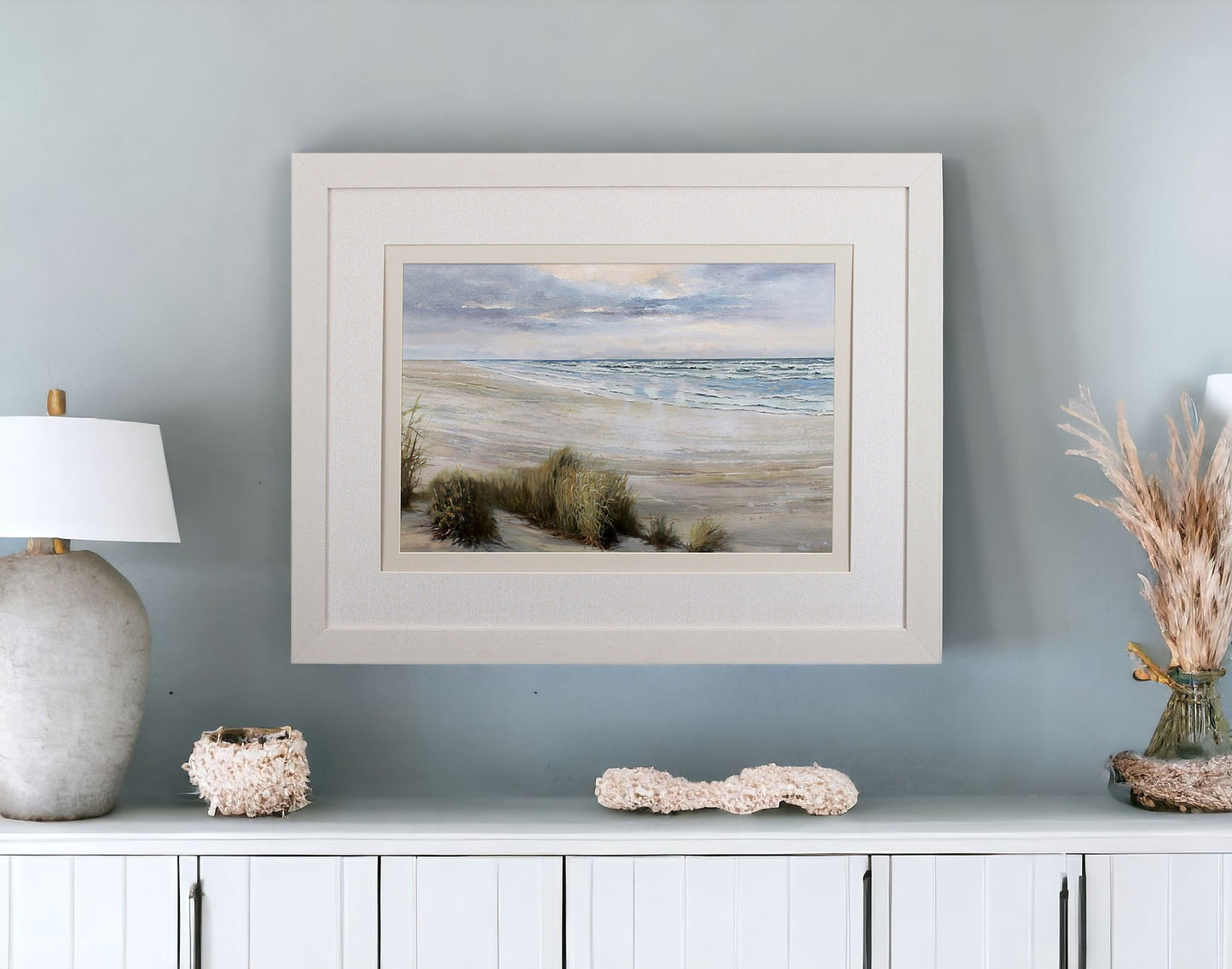 Peaceful Beach Landscape Wall Art