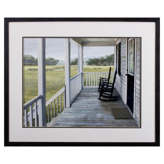 Farmhouse Back Porch Scene Wall Art