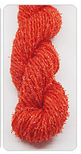 Hand knitted medium thick acrylic thread