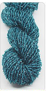 Hand knitted medium thick acrylic thread