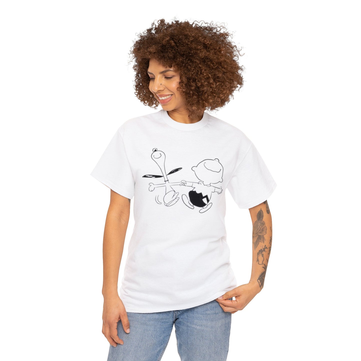 Dancing Peanuts Cotton Tee