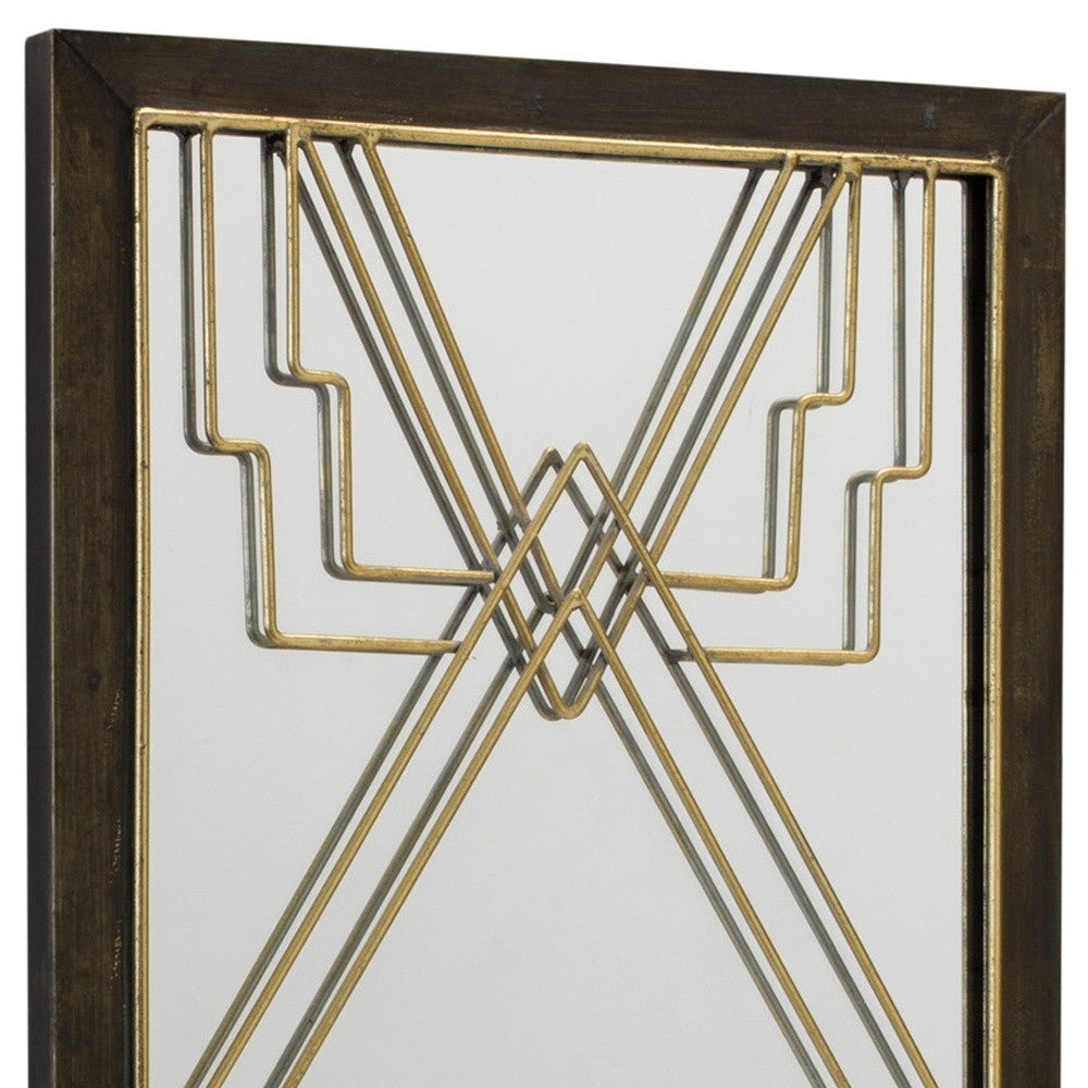 Gold Metal Wall Decor