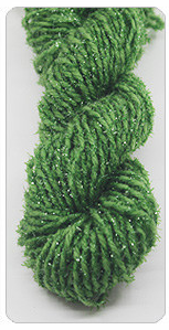 Hand knitted medium thick acrylic thread