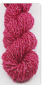 Hand knitted medium thick acrylic thread