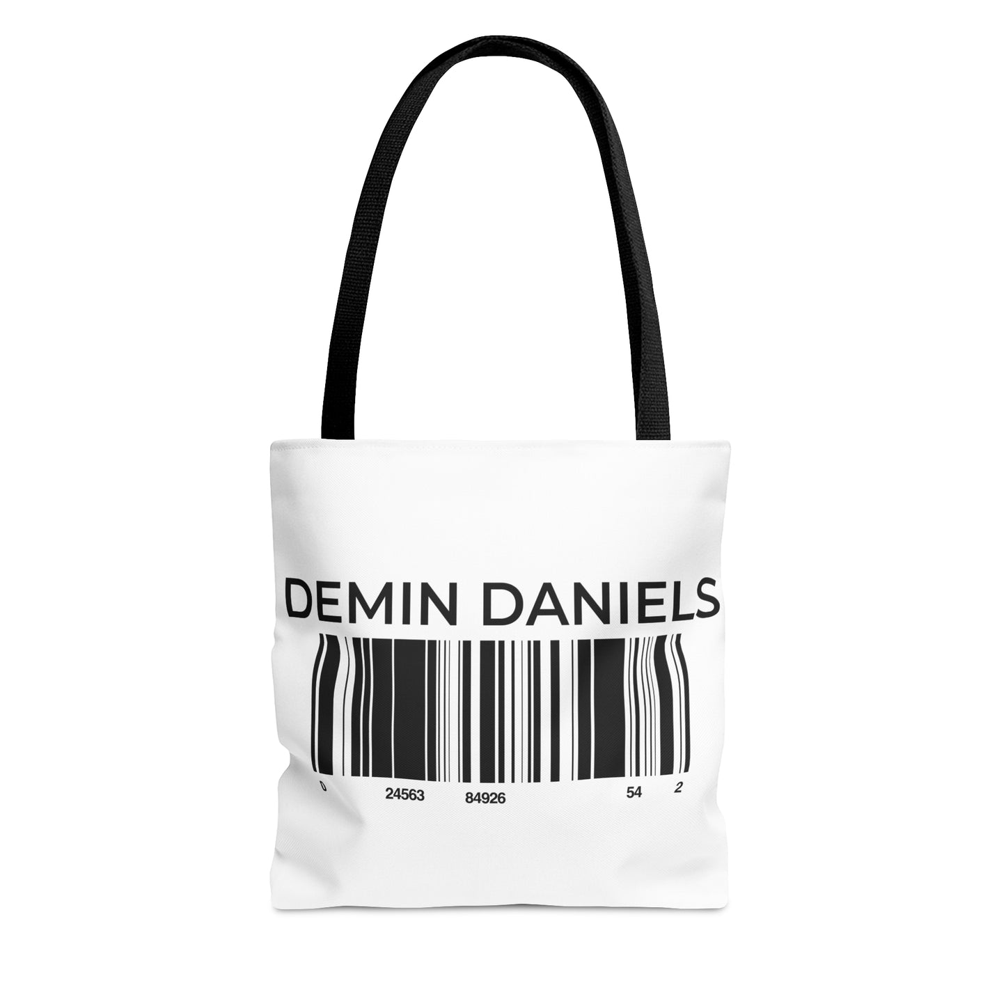 Demin Daniels Barcode Tote Bag