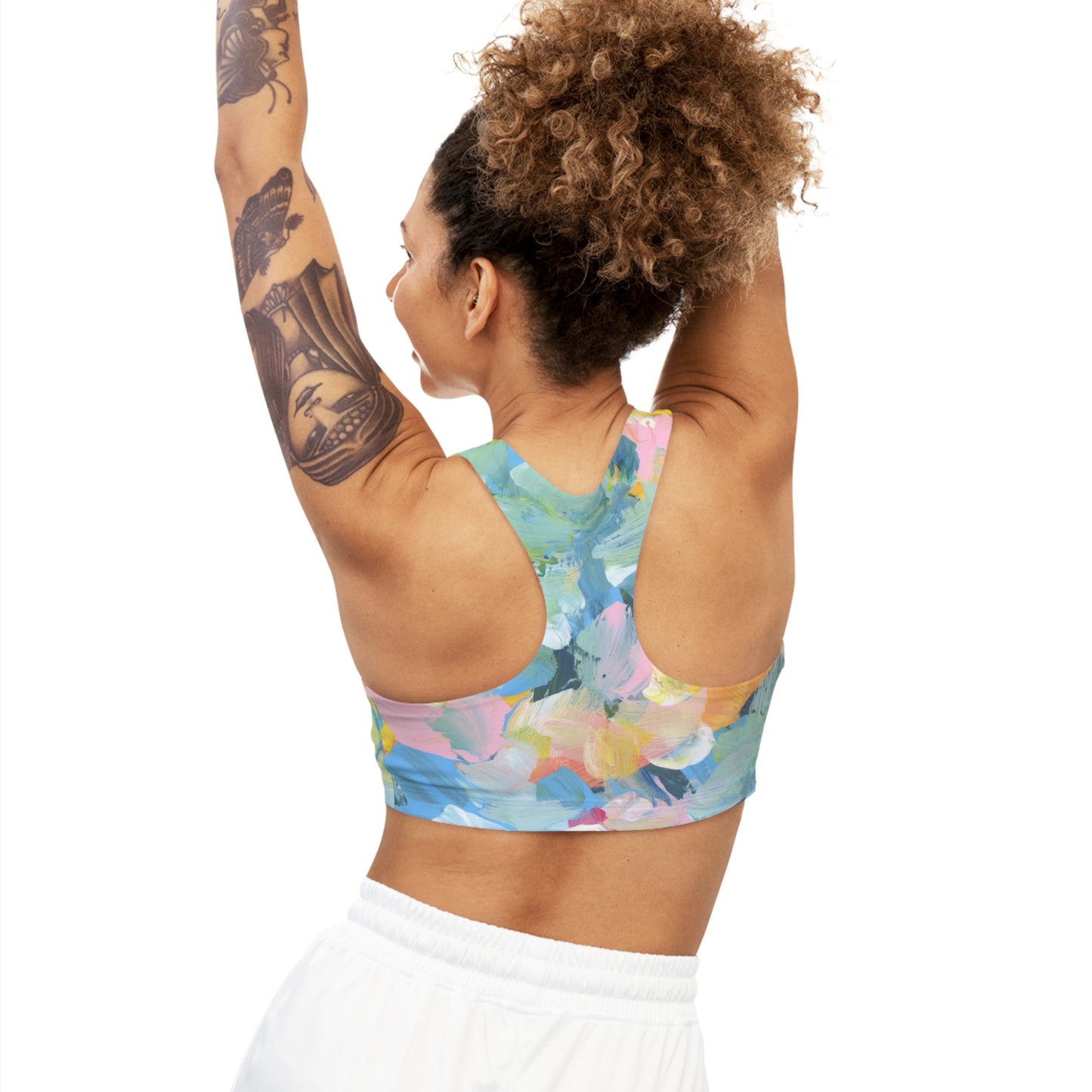 Garden Canvas Seamless Sports Bra