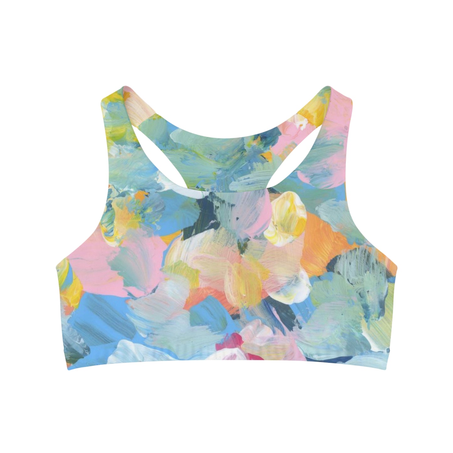 Garden Canvas Seamless Sports Bra