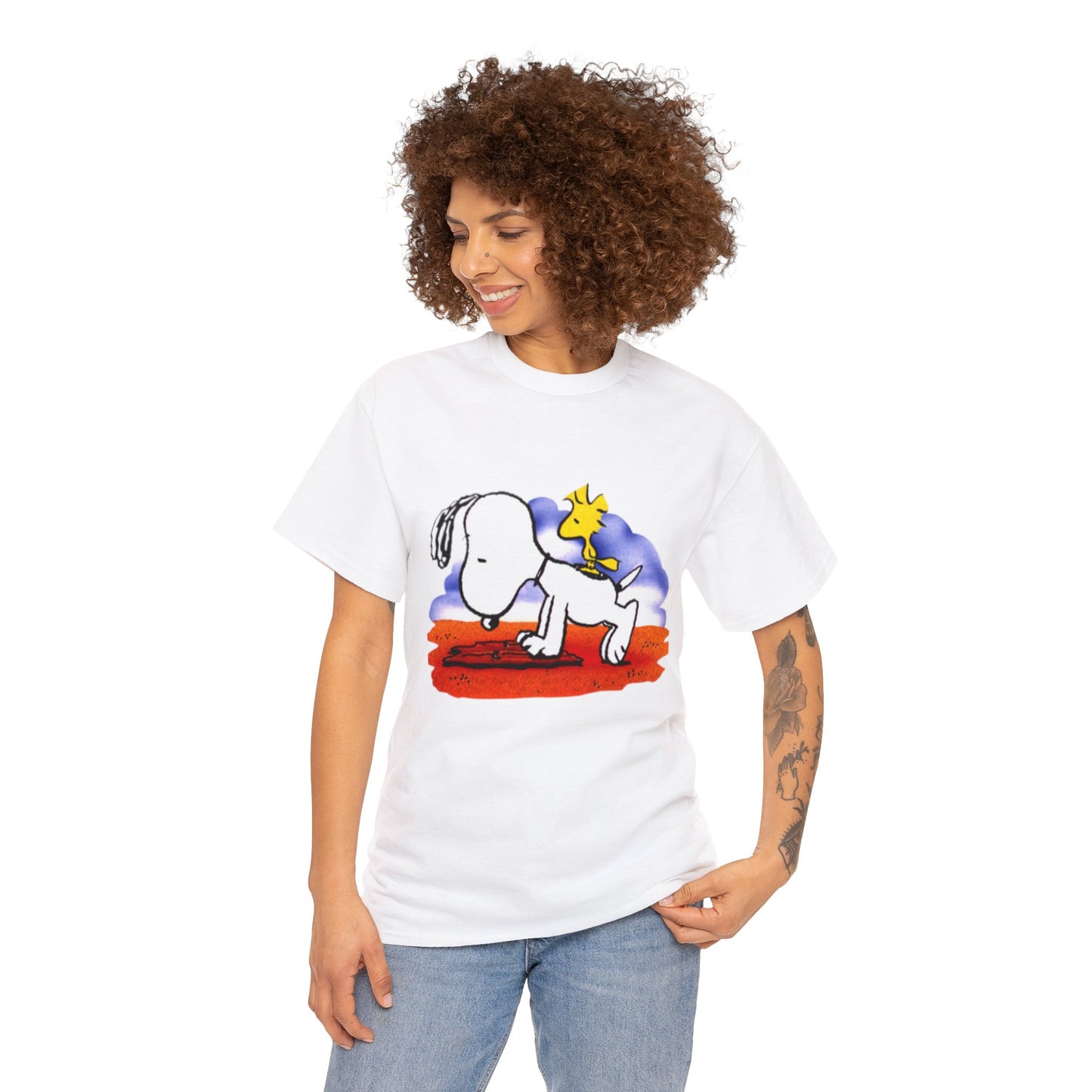 Camiseta de algodón Snoopy