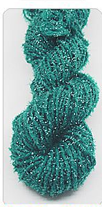 Hand knitted medium thick acrylic thread