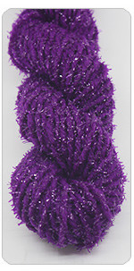 Hand knitted medium thick acrylic thread