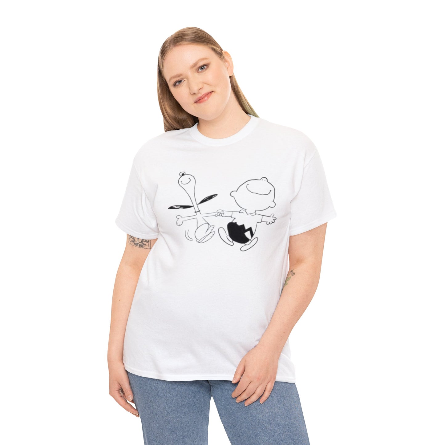 Dancing Peanuts Cotton Tee