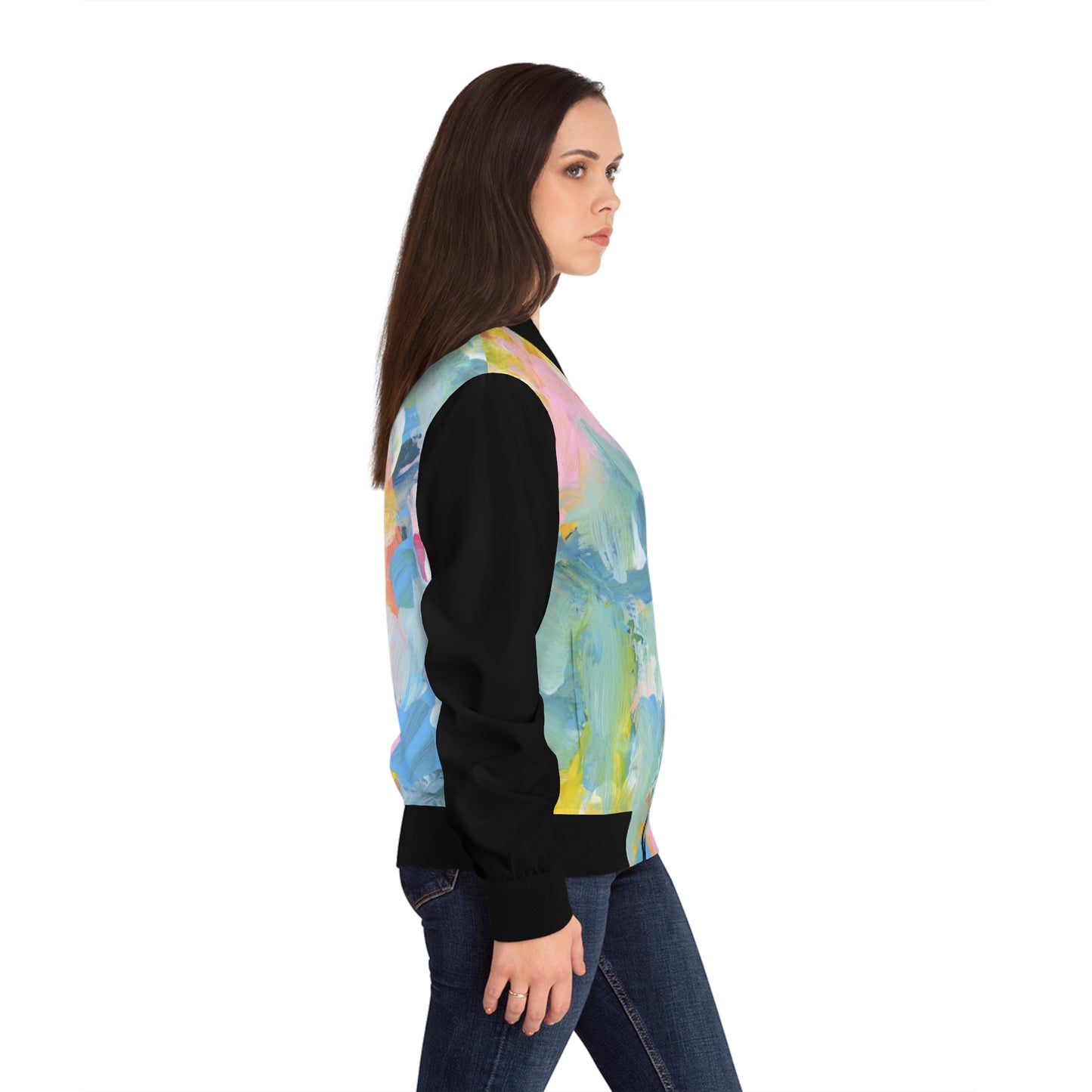 Garden Cavas Women's Bomber Jacket