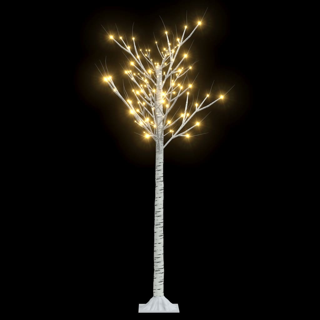 vidaXL 128/156/200/220x Christmas Tree Willow Outdoor Cold White/Warm White-7