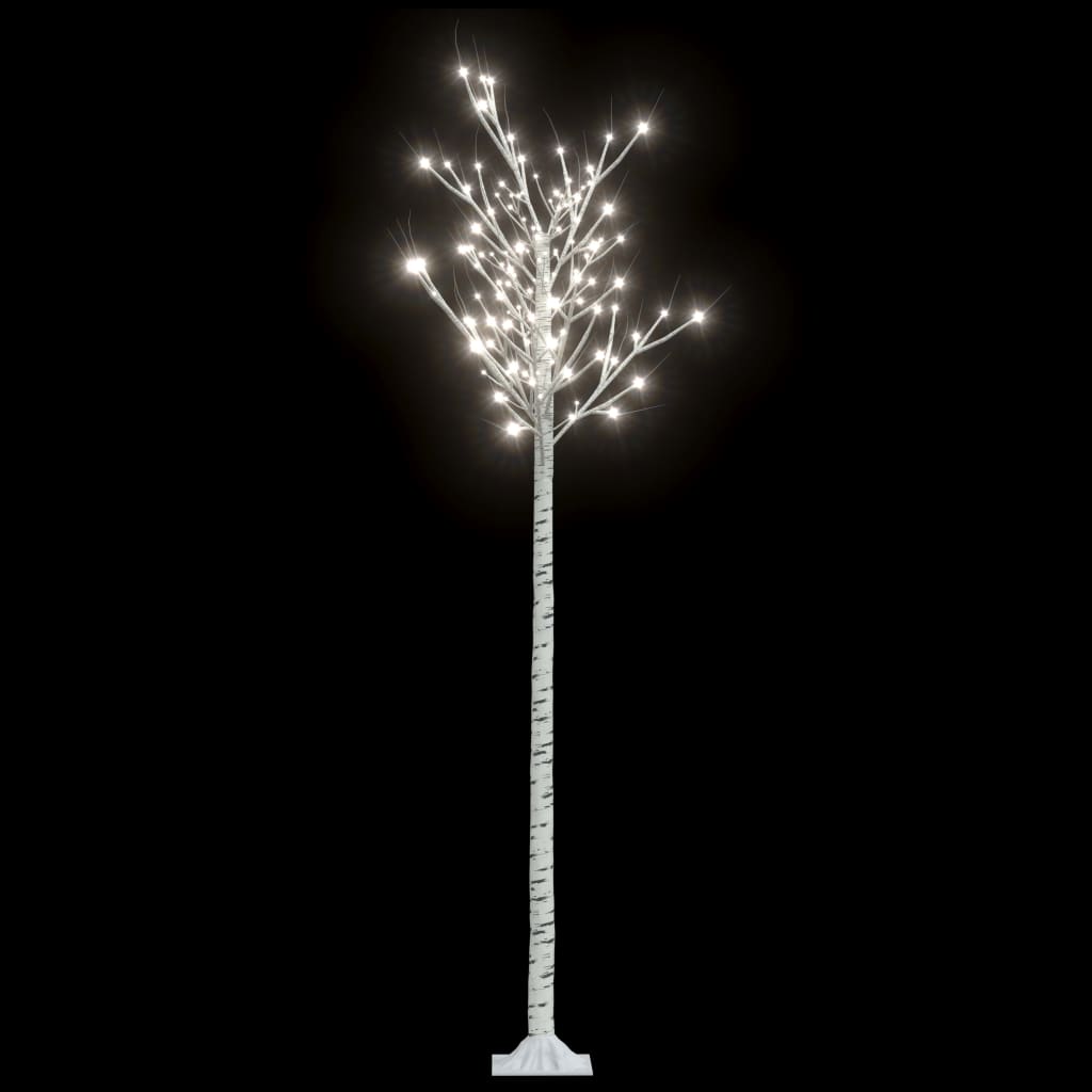 vidaXL 128/156/200/220x Christmas Tree Willow Outdoor Cold White/Warm White-22