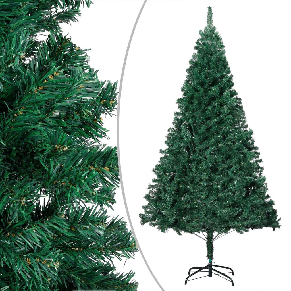 vidaXL Artificial Christmas Tree w/LEDs&Ball Set Decor Multi Colors/Sizes-1