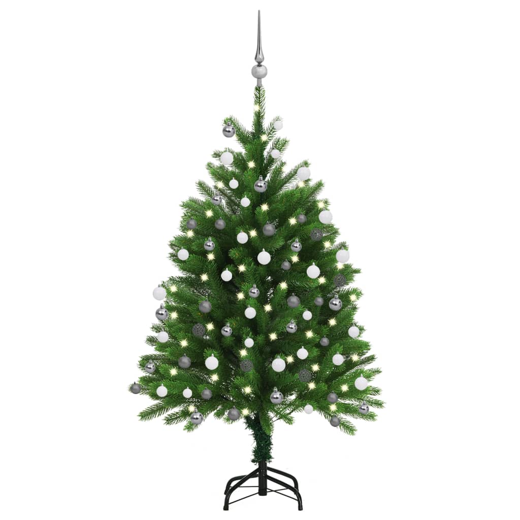 vidaXL Artificial Christmas Tree with LEDs&Ball Set Xmas Multi Colors/Sizes-26