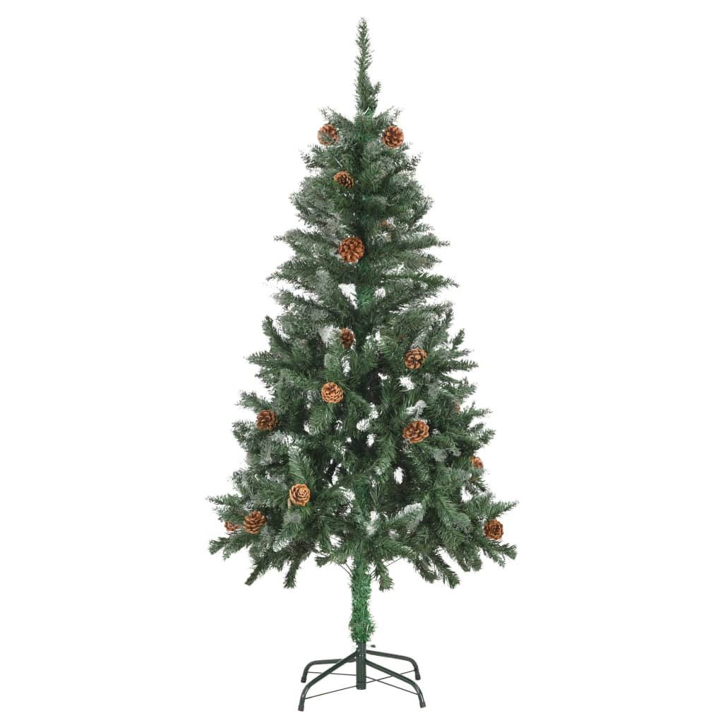 vidaXL Artificial Christmas Tree with LEDs&Ball Set&Pine Multi Colors/Sizes-38