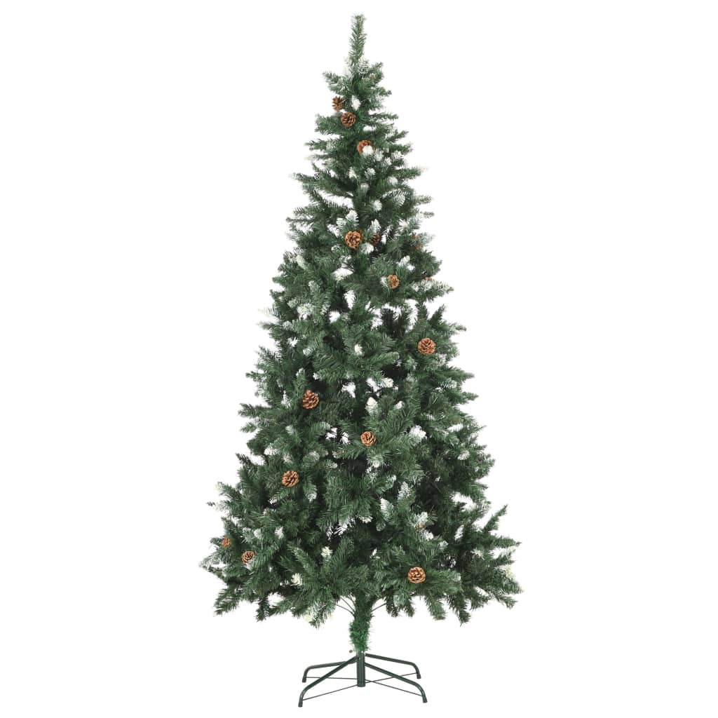 vidaXL Artificial Christmas Tree with LEDs&Ball Set&Pine Multi Colors/Sizes-39