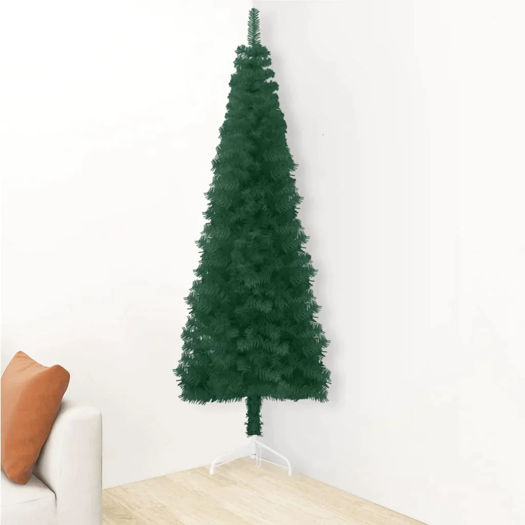 vidaXL Slim Artificial Half Christmas Tree with Stand Decor Multi Colors/Sizes-23